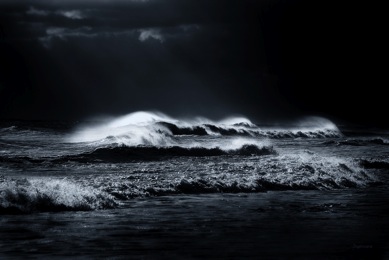Black and White Photo - Atlantic Ocean fine art print