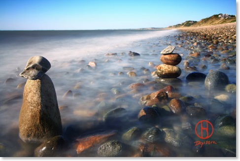 Pile of stones on ryder beach truro ma. Dapixara beach pictures.