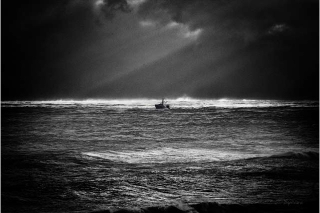 Black and white photography poster