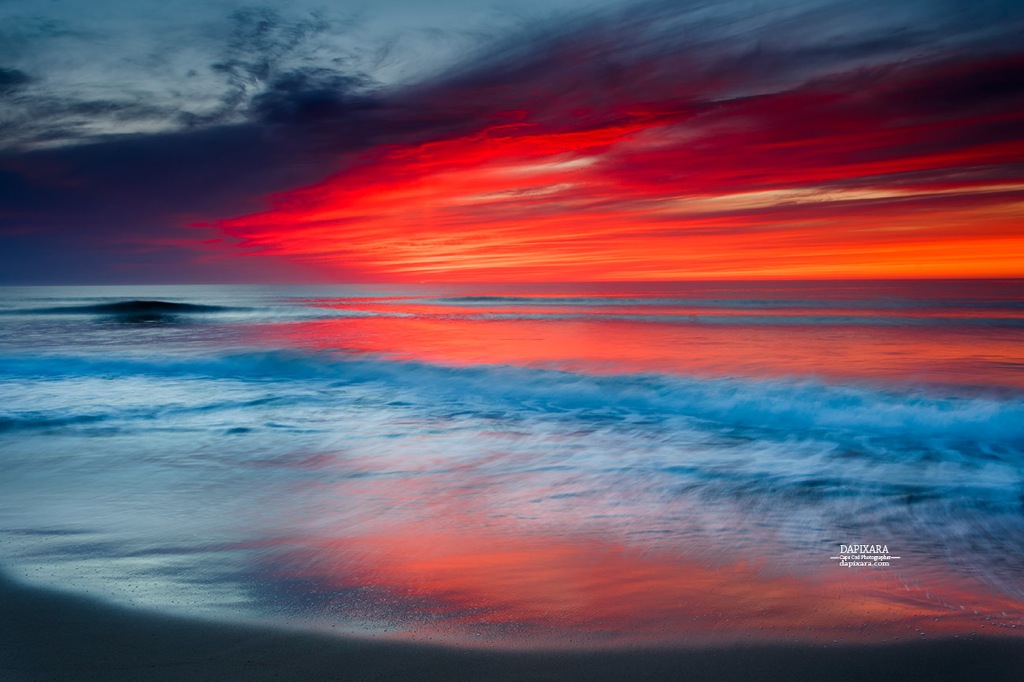 Sorbet sunrise Today from Cape Cod National Seashore. Coast Guard beach. Photo by Dapixara. Follow on Twitter @dapixara art prints at https://dapixara.com