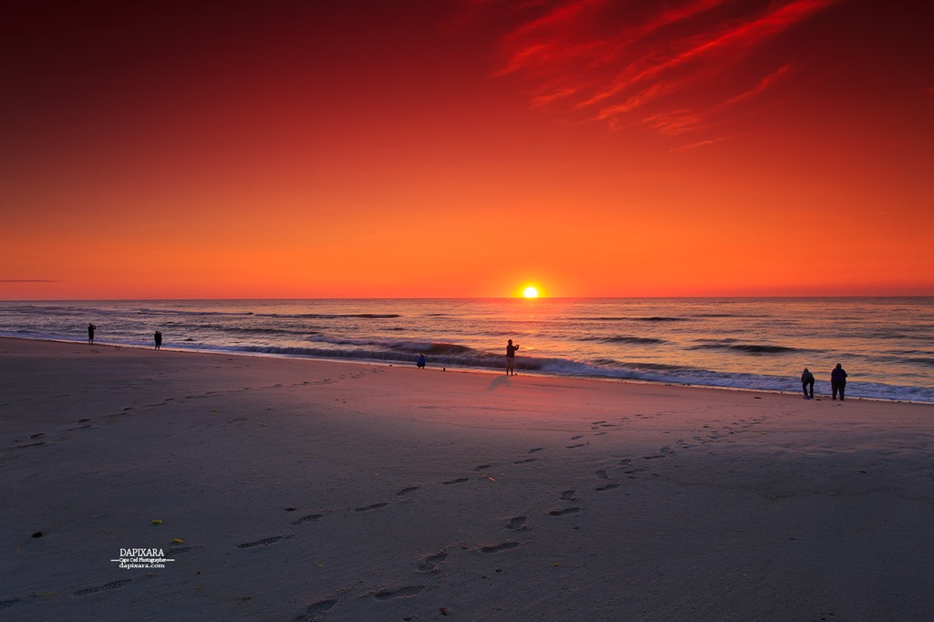 Nauset beach. Today's summer fun sunrise at nauset beach.  Orleans Massachusetts. © Dapixara cape cod photos.