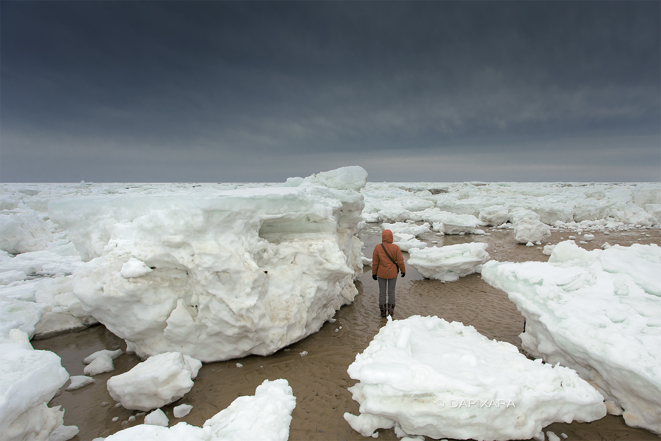 This Is How Big Ice In Cape Cod. Dapixara Cape Cod photography.