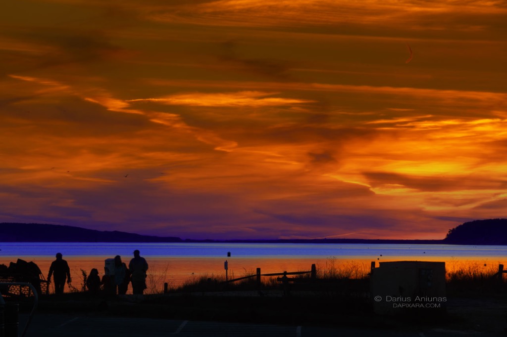 cape cod sunsets mayo beach wellfleet. © Dapixara