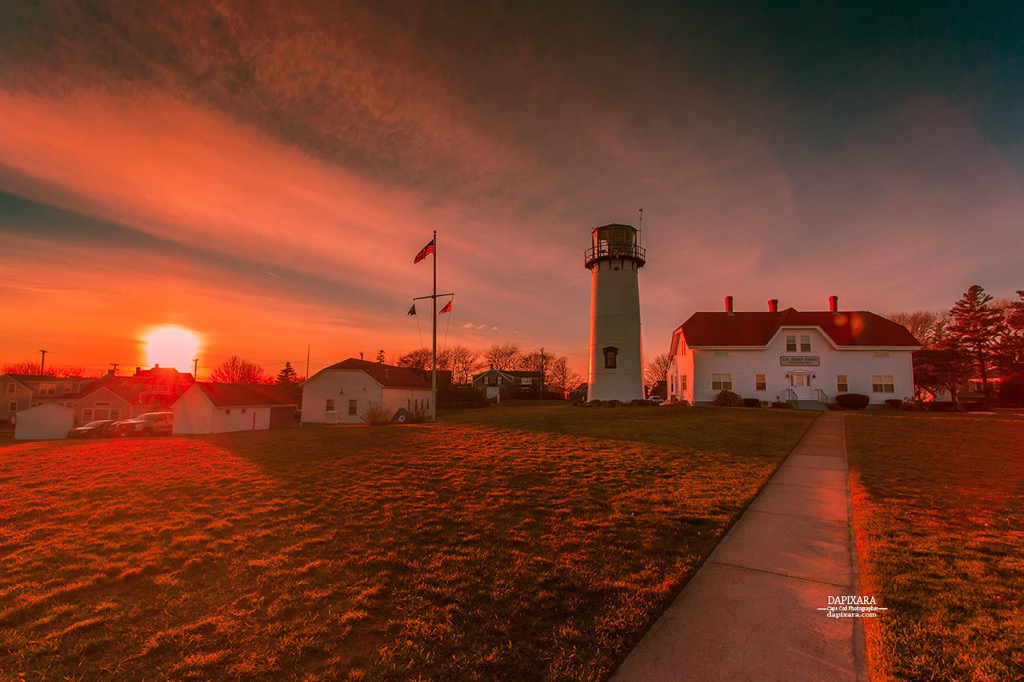 Chatham Lighthouse, Chatham, Cape Cod. Cape Cod Lighthouses © Dapixara.