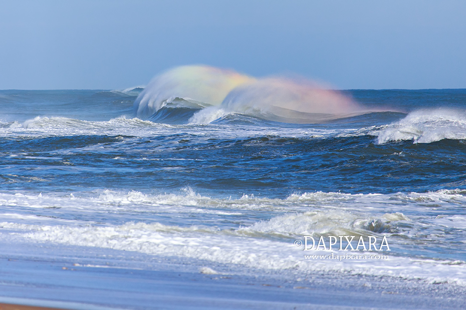 New Cape Cod phenomena! The Rainbow waves of Cape Cod National Seashore, Marconi beach, Wellfleet, MA. Dapixara photography. 1