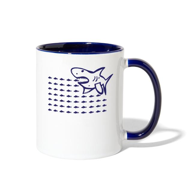 Shark Contrast Coffee Mug is in stock.