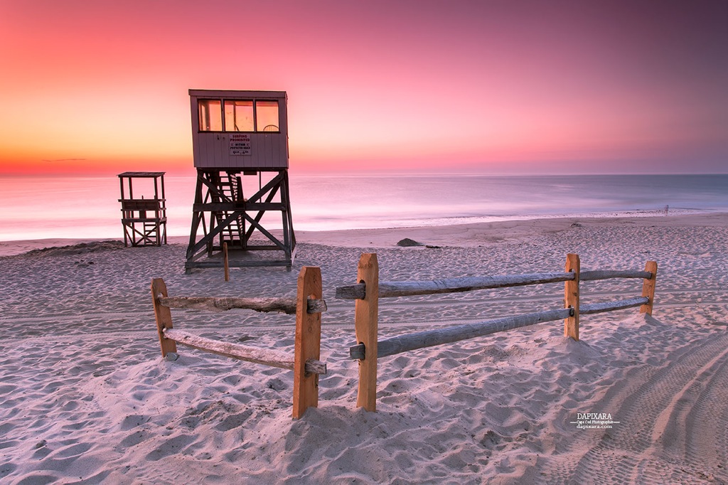 Uplifting sunrise Today from Nauset beach in Orleans, Massachusetts. Photo by Cape Cod photographer Dapixara, check for everyday new photos from Cape Cod at https://dapixara.com