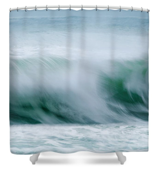 Wave Abstract Shower Curtain For Sale. “Abstract Soft Waves” Order This Shower Curtain at dapixara.com