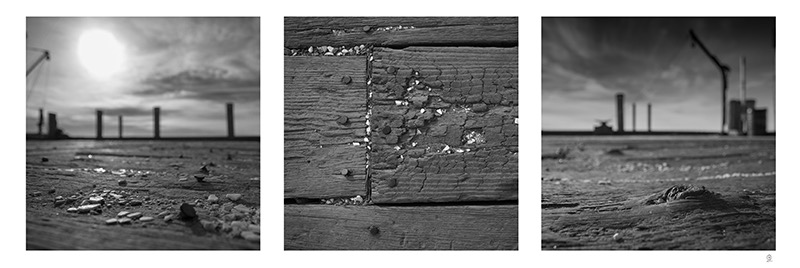 Wooden wharf, Wellfleet harbor photo for sale