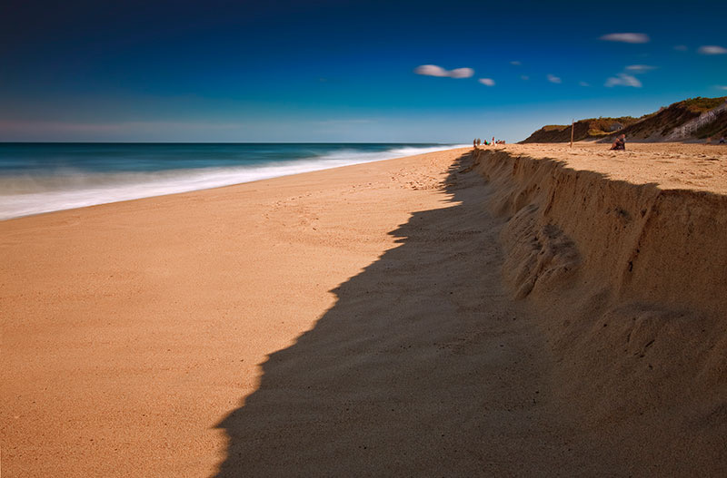 Clear Blue Sky Over Ocean - Dapixara Art