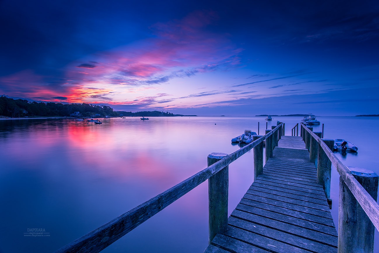 July Sunrise On Pleasant Bay - Cape Cod Artwork for sale by photographer Dapixara.