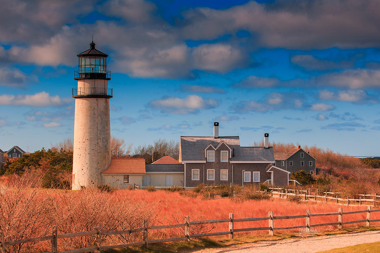 Highland Lighthouse Truro Cape Cod, Massachusetts. Dapixara Cape Cod photos for sale.